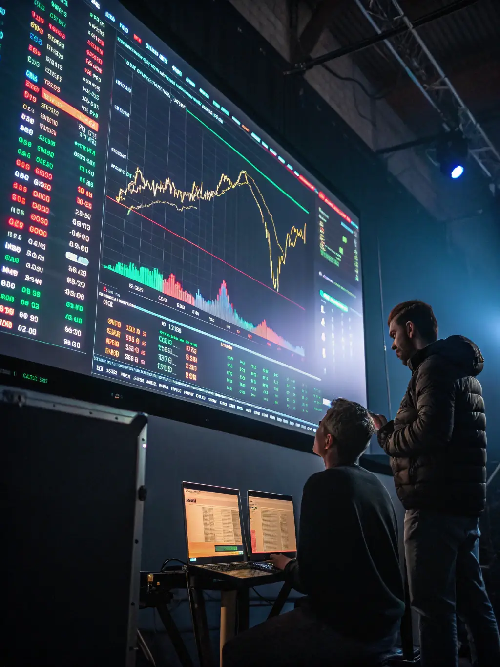 A graph illustrating the price correlation between Bitcoin futures contracts on different exchanges, demonstrating an opportunity for futures arbitrage.
